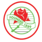  亚当斯敦 玫瑰花蕾 logo